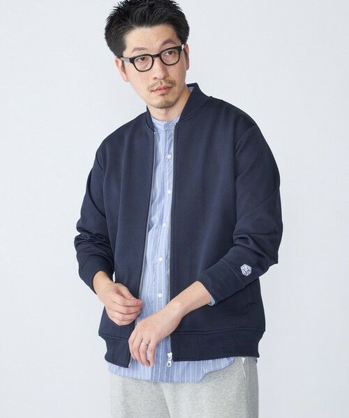 SHIPS / シップス その他トップス | 【WEB限定】SHIPS: ツイル ダンボール ニット MA-1 ブルゾンジャケット | 詳細29