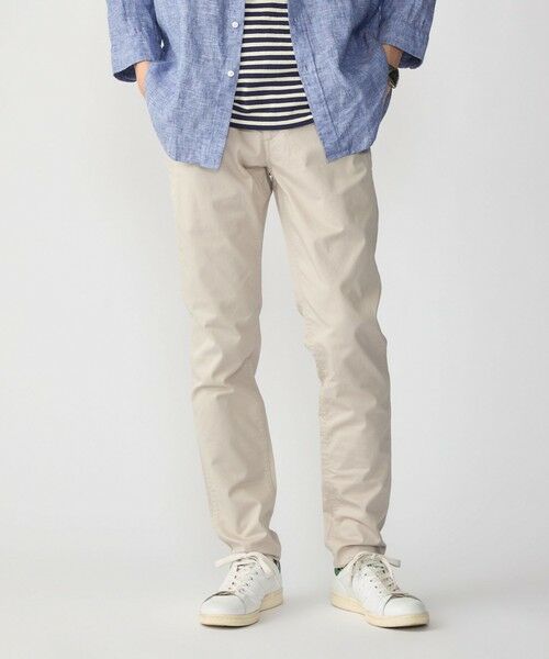 SHIPS / シップス チノ・ワークパンツ | SHIPS:〈抗菌加工〉japan quality カラー テーパード スリム チノパンツ | 詳細10