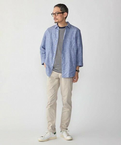 SHIPS / シップス チノ・ワークパンツ | SHIPS:〈抗菌加工〉japan quality カラー テーパード スリム チノパンツ | 詳細9