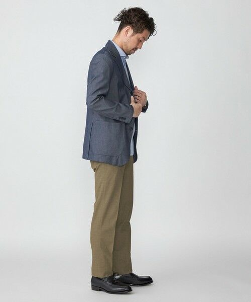 SHIPS / シップス その他パンツ | SHIPS: 〈ウエスト調整可能〉 ジャージ ドビー パンツ | 詳細25