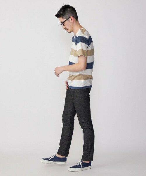 SHIPS / シップス その他パンツ | SHIPS: オイカワデニム セルビッチ 5ポケット デニム パンツ (ブラック) | 詳細6