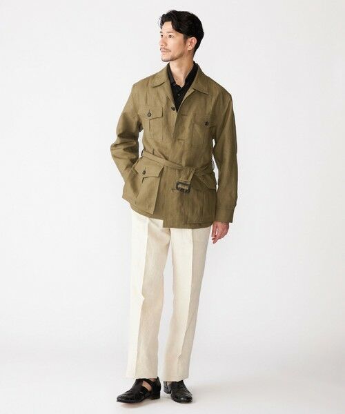 SHIPS / シップス その他パンツ | SHIPS: ラグジュアリー リベコ リネン スラックス | 詳細12