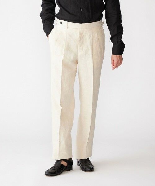 SHIPS / シップス その他パンツ | SHIPS: ラグジュアリー リベコ リネン スラックス | 詳細4