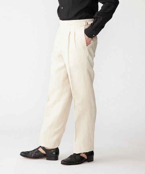 SHIPS / シップス その他パンツ | SHIPS: ラグジュアリー リベコ リネン スラックス | 詳細6