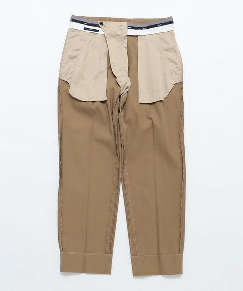 SHIPS / シップス その他パンツ | SHIPS: ワンプリーツ オーガニック ツイル パンツ | 詳細20