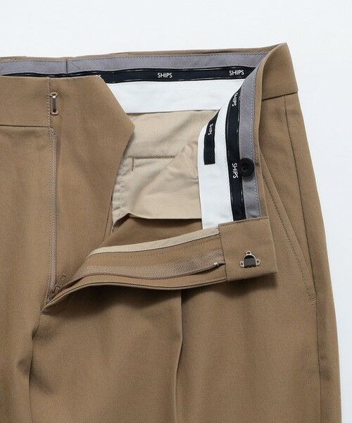 SHIPS / シップス その他パンツ | SHIPS: ワンプリーツ オーガニック ツイル パンツ | 詳細24