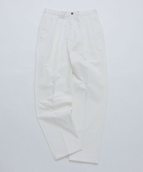 SHIPS / シップス その他パンツ | BATEAUX DE SHIPS: スーピマ コットン ツイル 2タック ワイドパンツ | 詳細2