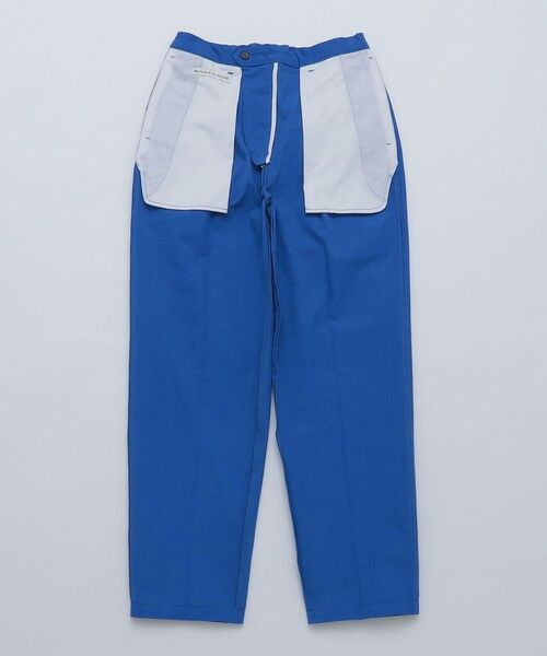 SHIPS / シップス その他パンツ | BATEAUX DE SHIPS: スーピマ コットン ツイル 2タック ワイドパンツ | 詳細12