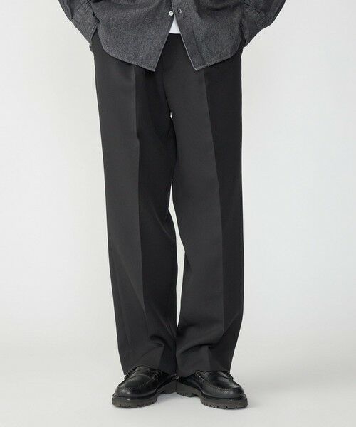 SHIPS / シップス その他パンツ | SHIPS: Reflax(R) ダブルクロス ワンタック ワイド パンツ | 詳細16