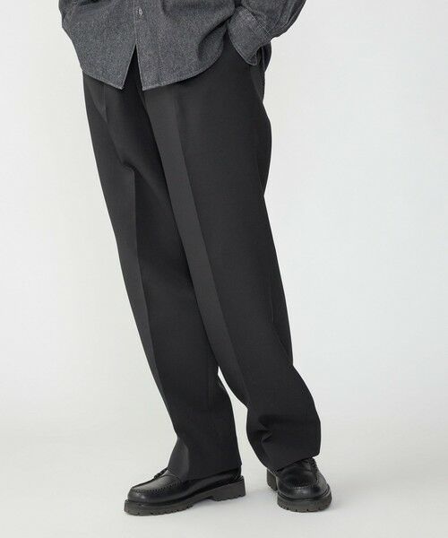 SHIPS / シップス その他パンツ | SHIPS: Reflax(R) ダブルクロス ワンタック ワイド パンツ | 詳細17