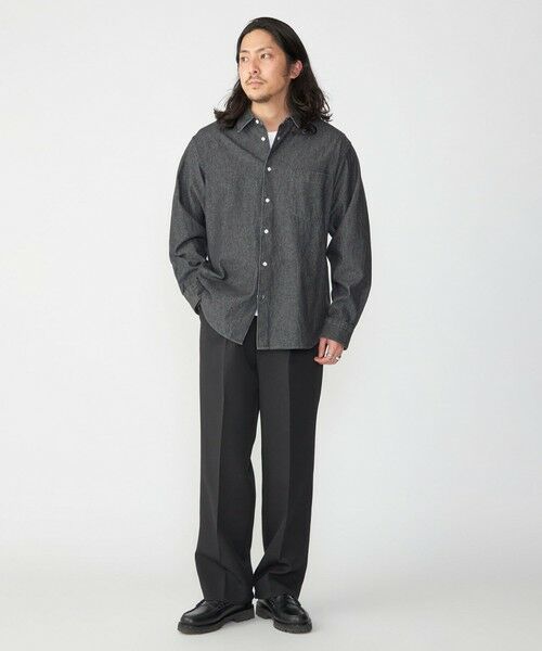 SHIPS / シップス その他パンツ | SHIPS: Reflax(R) ダブルクロス ワンタック ワイド パンツ | 詳細13