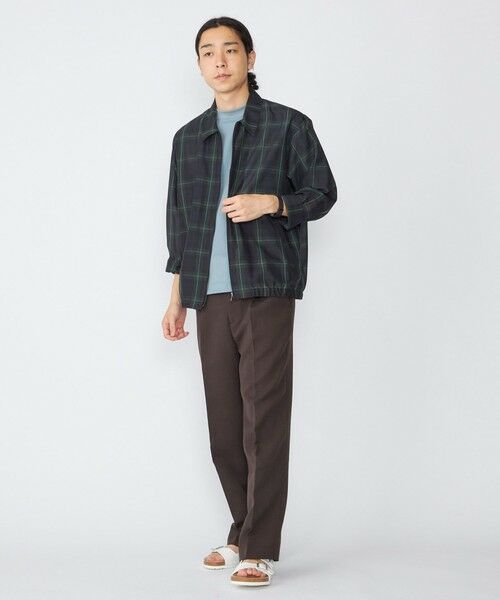 SHIPS / シップス その他パンツ | SHIPS: Reflax(R) ダブルクロス ワンタック ワイド パンツ | 詳細21