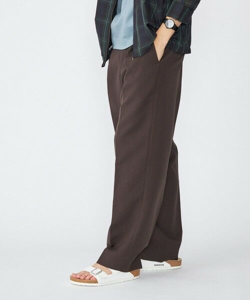 SHIPS / シップス その他パンツ | SHIPS: Reflax(R) ダブルクロス ワンタック ワイド パンツ | 詳細22