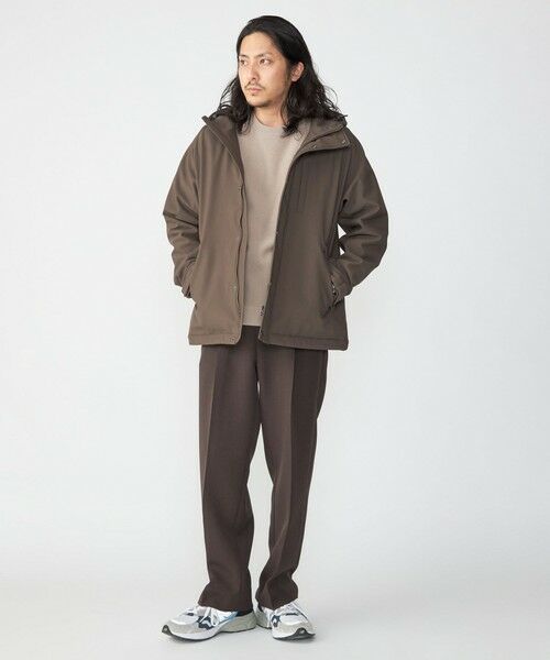 SHIPS / シップス その他パンツ | SHIPS: Reflax(R) ダブルクロス ワンタック ワイド パンツ | 詳細24