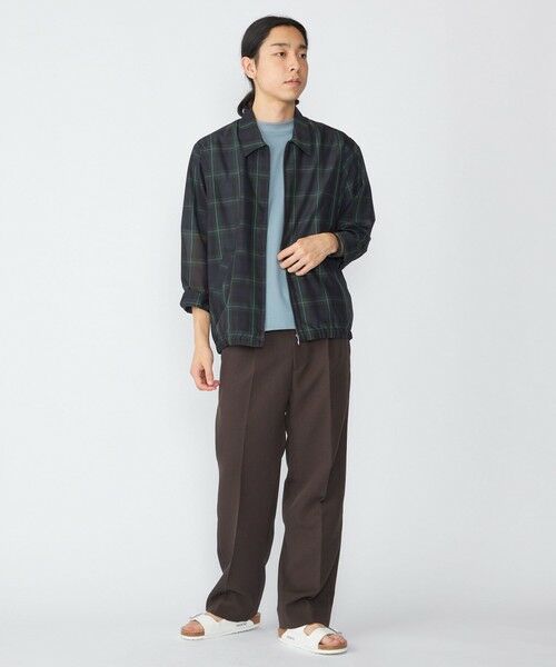 SHIPS / シップス その他パンツ | SHIPS: Reflax(R) ダブルクロス ワンタック ワイド パンツ | 詳細20