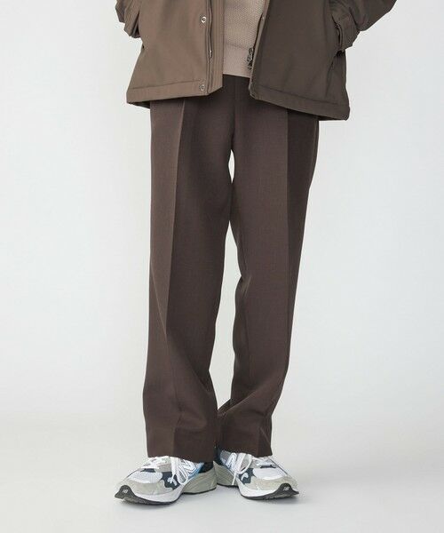 SHIPS / シップス その他パンツ | SHIPS: Reflax(R) ダブルクロス ワンタック ワイド パンツ | 詳細28