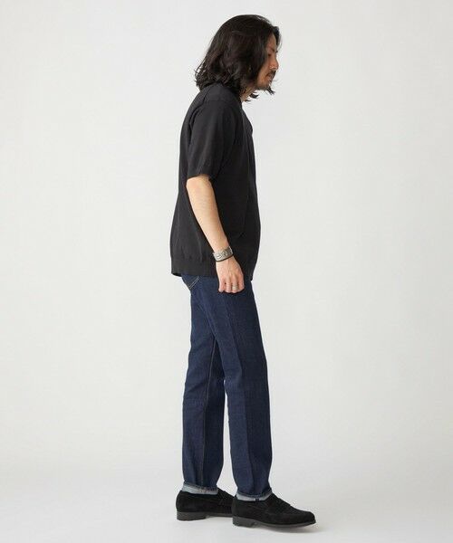 SHIPS / シップス その他パンツ | SHIPS: オイカワデニム 5ポケット テーパード デニムパンツ24SS 〈インディゴ〉 | 詳細4