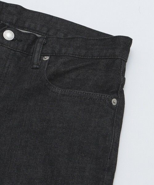 SHIPS / シップス その他パンツ | SHIPS: オイカワデニム 5ポケット テーパード デニムパンツ 24SS 〈ブラック〉 | 詳細10
