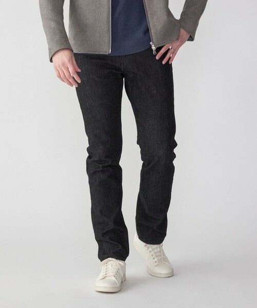 SHIPS / シップス その他パンツ | SHIPS: オイカワデニム 5ポケット テーパード デニムパンツ 24SS 〈ブラック〉 | 詳細5