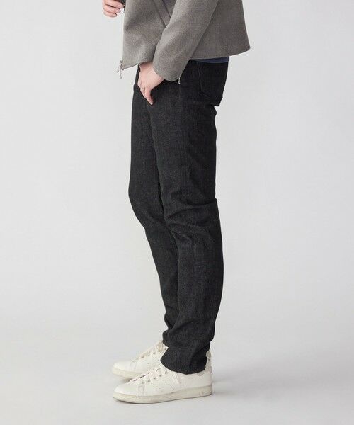 SHIPS / シップス その他パンツ | SHIPS: オイカワデニム 5ポケット テーパード デニムパンツ 24SS 〈ブラック〉 | 詳細6
