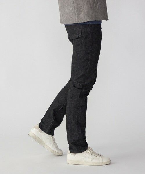 SHIPS / シップス その他パンツ | SHIPS: オイカワデニム 5ポケット テーパード デニムパンツ 24SS 〈ブラック〉 | 詳細8