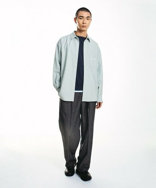 SHIPS / シップス その他パンツ | City Ambient Products: ツイル 2タック ワイド スラックス | 詳細5