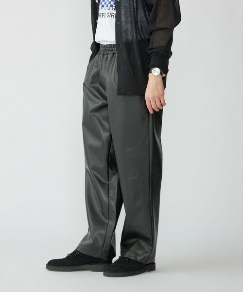 SHIPS / シップス その他パンツ | SHIPS: 合成皮革 イージー パンツ | 詳細6