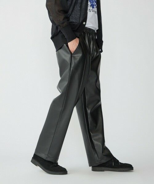 SHIPS / シップス その他パンツ | SHIPS: 合成皮革 イージー パンツ | 詳細8