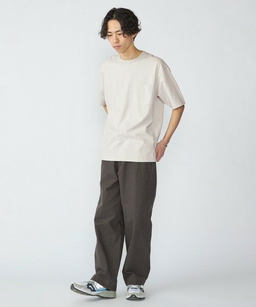 SHIPS / シップス その他パンツ | SHIPS: ストーン ウォッシュ コットン パンツ (セットアップ対応) | 詳細1