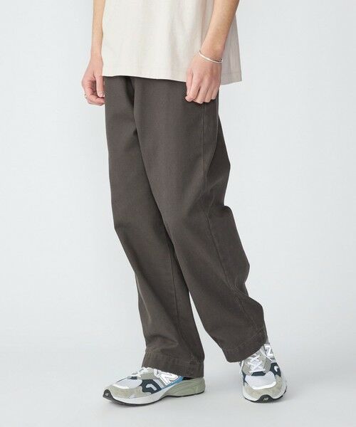 SHIPS / シップス その他パンツ | SHIPS: ストーン ウォッシュ コットン パンツ (セットアップ対応) | 詳細8