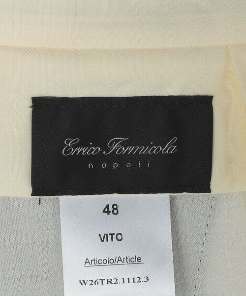 SHIPS / シップス その他パンツ | 【SHIPS別注】Errico Formicola: VITO サキソニー ソリッド スラックス | 詳細14