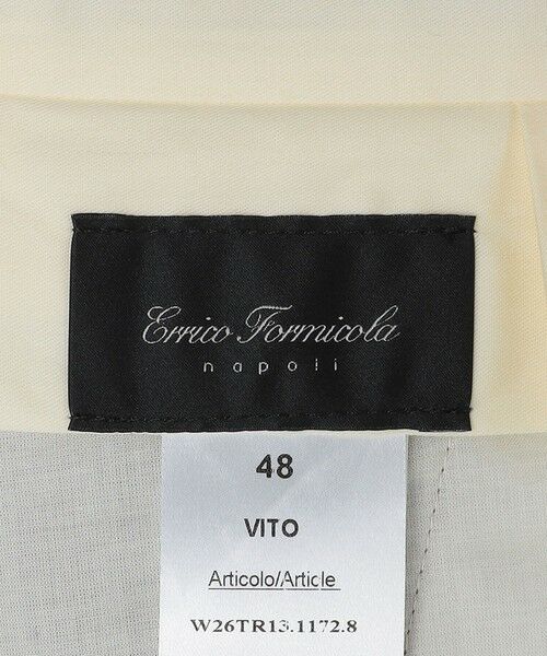 SHIPS / シップス その他パンツ | 【SHIPS別注】Errico Formicola: VITO コットン ソリッド スラックス | 詳細15