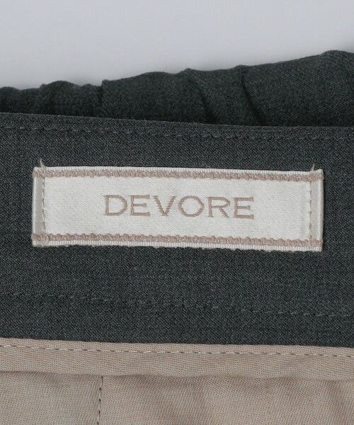 SHIPS / シップス その他パンツ | DEVORE incipit: ギャザー イージー ウール スラックス | 詳細12