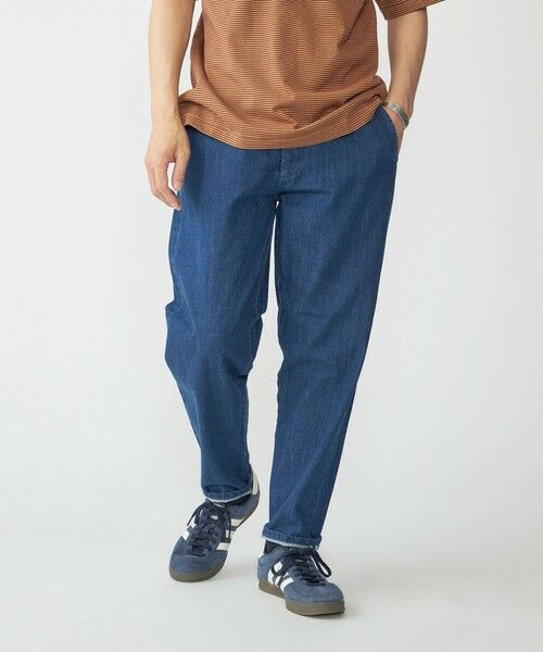 SHIPS / シップス その他パンツ | 【WEB限定】SHIPS: ライト セルビッチ デニム イージー スラックス | 詳細7