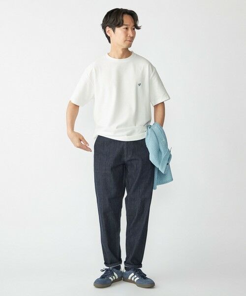 SHIPS / シップス その他パンツ | 【WEB限定】SHIPS: ライト セルビッチ デニム イージー スラックス | 詳細24