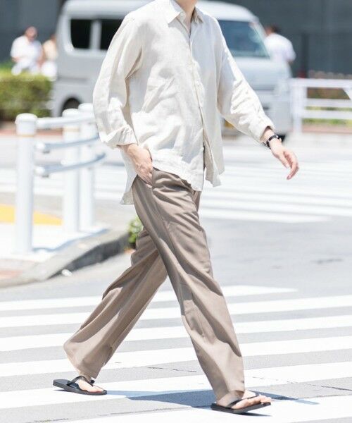 SHIPS / シップス その他パンツ | City Ambient Products: ツイル 2タック ワイド スラックス | 詳細1