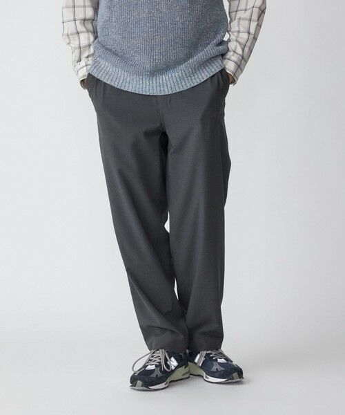 SHIPS / シップス その他パンツ | SHIPS:〈洗濯機可能/ストレッチ〉T/R トロピカル リラックス イージーパンツ(ダークグレー)