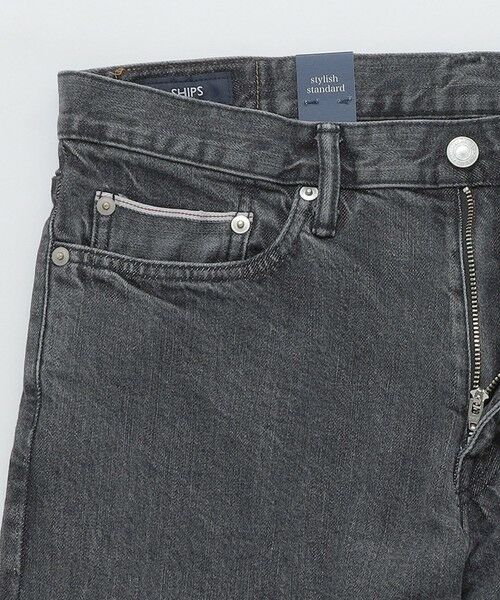 SHIPS / シップス その他パンツ | SHIPS: オイカワデニム セルビッチ 5ポケット フェードブラック デニムパンツ | 詳細15