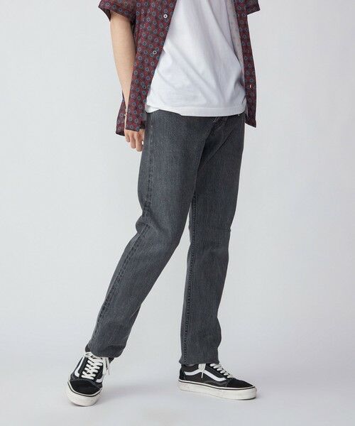 SHIPS / シップス その他パンツ | SHIPS: オイカワデニム セルビッチ 5ポケット フェードブラック デニムパンツ | 詳細4