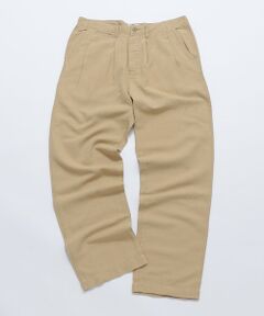 SHIPS / シップス その他パンツ | WYTHE NEW YORK: PLEATED CTN/LNN CHINO
