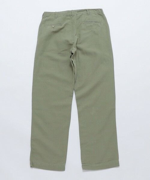 SHIPS / シップス その他パンツ | WYTHE NEW YORK: PLEATED CTN/LNN CHINO | 詳細3