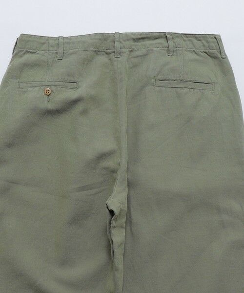 SHIPS / シップス その他パンツ | WYTHE NEW YORK: PLEATED CTN/LNN CHINO | 詳細7