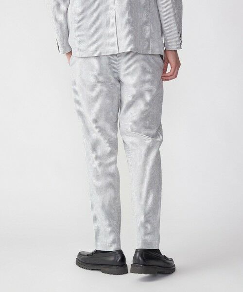 SHIPS / シップス その他パンツ | SHIPS:〈手洗い可能/セットアップ対応〉サフィラン リネン ソロ サッカー パンツ | 詳細3