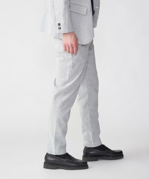 SHIPS / シップス その他パンツ | SHIPS:〈手洗い可能/セットアップ対応〉サフィラン リネン ソロ サッカー パンツ | 詳細4