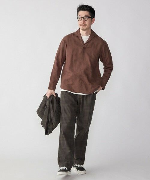 SHIPS / シップス その他パンツ | SHIPS: 〈セットアップ対応〉ダークトーン チェック コットン イージー トラウザー | 詳細2