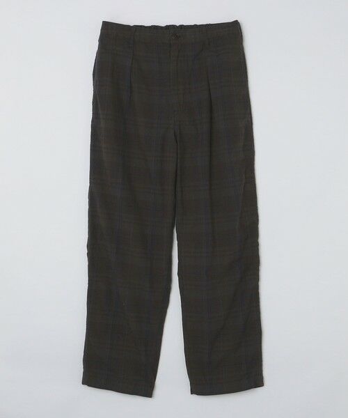 SHIPS / シップス その他パンツ | SHIPS: 〈セットアップ対応〉ダークトーン チェック コットン イージー トラウザー | 詳細4