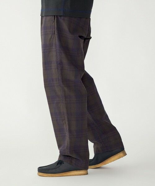SHIPS / シップス その他パンツ | SHIPS: 〈セットアップ対応〉ダークトーン チェック コットン イージー トラウザー | 詳細14