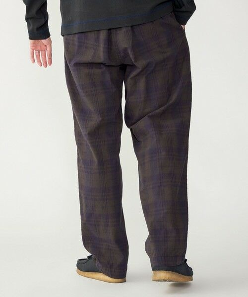 SHIPS / シップス その他パンツ | SHIPS: 〈セットアップ対応〉ダークトーン チェック コットン イージー トラウザー | 詳細15