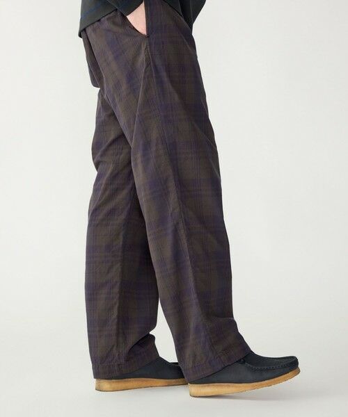 SHIPS / シップス その他パンツ | SHIPS: 〈セットアップ対応〉ダークトーン チェック コットン イージー トラウザー | 詳細16
