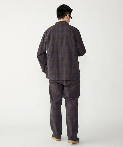 SHIPS / シップス その他パンツ | SHIPS: 〈セットアップ対応〉ダークトーン チェック コットン イージー トラウザー | 詳細10